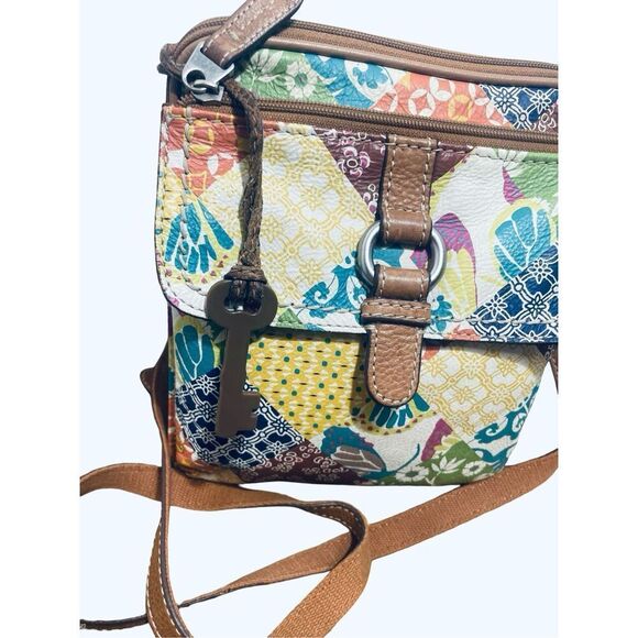 Fossil Vintage Crosstown Patchwork Crossbody - Picture 2 of 9